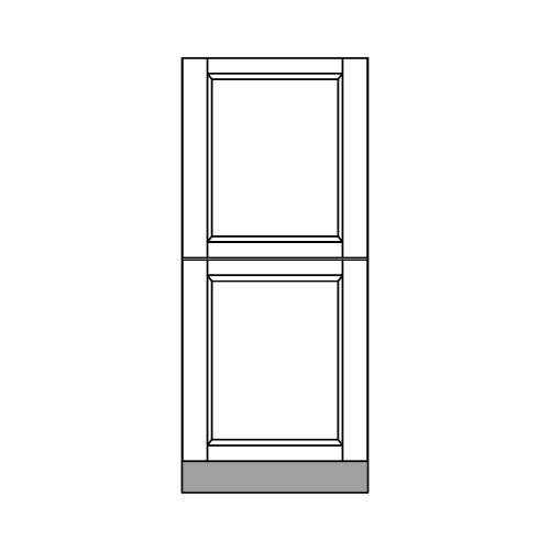 Base File Drawer - front