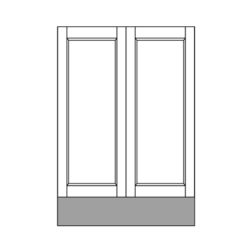 Base Full Height 2 Door - front