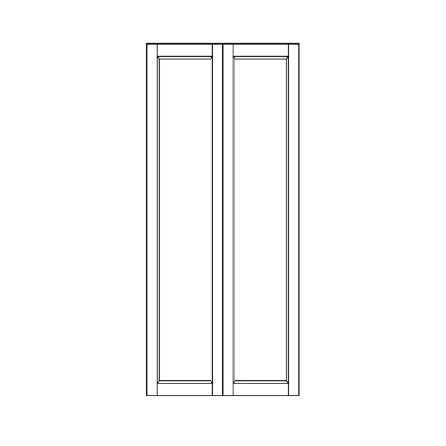 Pantry Unit 55.28 H 2 Door - front