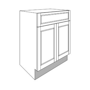 1 Drawer 2 Doors